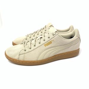 Puma Vikky Spice Cream Canvas Sneakers Womens Sz 9